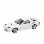 1/32 Mazda RX7 Initial D Miniatuurne Valatud RX-7 M&auml;nguauto Mudel Heli ja Valgus Avatavad Uksed Kogumisobjekt Kingitus Lastele Poiss Laps valge