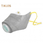 Koera respiraatori koon Reguleeritav koera &otilde;hufilter N&auml;opadi hingav uduvastane tolmuvastane kaitsekork suurtele v&auml;ikestele koertele S hall