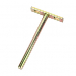 K&otilde;rgtugevast terasest ujuva raami hoidik kappide jaoks riiulid T-kujuline n&auml;htamatu disainiga raamaturiiuli tugi 3Inch kuldne