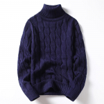 Uus s&uuml;gisene ja talvine paks soe kampsun Slim Fit meeste kampsun meeste mitmev&auml;rviline pullover kootud kampsun M