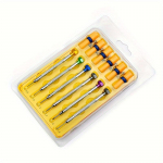 6-&uuml;hes t&auml;ppiskruvikeerajate komplekt kellade parandamiseks &ndash; roostevaba teras, vastupidav ja h&otilde;lpsasti kasutatav 6 in 1 Screwdriver Set