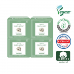 Loodusliku puuvilla Signature orgaaniline orgaanilise puuvillaga kaetud h&uuml;gieeniside 4 pakki, 3 t&uuml;&uuml;pi, vali 1 (suur/keskmine/pikk lainer) Medium 12P*4 pack