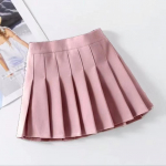 S&uuml;gisene valge plisseeritud JK seelik p&otilde;hikooli ja vanematele koolit&uuml;drukutele Size 120 (Fits around 110cm)
