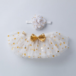 Leopard Print Baby Girl Tutu seeliku- ja juukseaksessuaaride komplekt &ndash; Suvine v&otilde;rkprintsessi stiil Large (1-2 years)