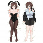 Anime Girls Und Panzer Keerakuv 150x50cm Padjap&uuml;&uuml;r Waifu Padi Dakimakura Kawaii Padjap&uuml;&uuml;r Otaku Pikk Kate Voodipesu 40x120cm pillowcase