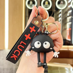 Vaimudest viidud tahmakollide v&otilde;tmehoidja ja auto ripats - Armas, naljakas ja peen paaridele ja koolikottidele Single OPP Bag Packaging