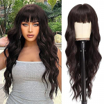 Naiste Lady Parukad Long Body Laineline Parukas Kuumakindel Fiber Smooth Party Cosplay K
