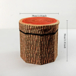 30x30 cm puuviljade hoiutabur Ottoman, armas kokkupandav m&auml;nguasjakast vahtpadjaga, kokkupandav hoiuistme rindkere (Puuk&auml;nd) 30x30cm pruun