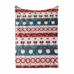 Multikaga flanellist laste tekk - konditsioneeri ja uinakutekk karukujundusega 120x150 CM