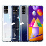 L&auml;bipaistev telefoni&uuml;mbris Samsung Galaxy M31s jaoks Pehme silikoon P&otilde;rutuskindel L&auml;bipaistev TPU M31 S M 31s SM-M317F/DS M317 6.5 &Uuml;mbrised tpu puhas