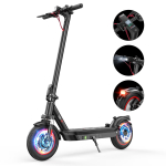 iscooter i10 electric scooter 42V15Ah Battery, 650W Motor, 10 Tire Adult electric scooter, Max Speed 40-45km Range Black must