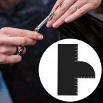 Enhance Barber Card Edge Hair Line Card,Easy to Clean,Reusable for Shape Color Spray Hairline