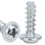 PWT tsingitud ristpeaga &uuml;marpea isepuuruv kruvi seibiga, pannpea, Mesoni freesitud ots, M3/M4 M3*5*7 (1000 pcs)