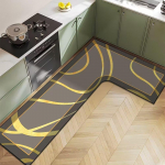 P&otilde;hjamaade kerge luksus diatomiitmuda majapidamis- L-kujuline k&ouml;&ouml;gip&otilde;randamatt Veeimavus Libisemisvastane Kiiresti kuivav ja Lihtsalt hooldatav P&otilde;randamatt 100*120*45cm