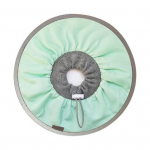 Veekindel kassi taastav kaelarihm, kaitsev kaelarihm kassidele p&auml;rast operatsiooni lakkumise peatamiseks ja kriimustamiseks, reguleeritav pehme koonus haavade hooldamiseks S roheline