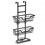 Yousheng Du&scaron;iriiul Vannitoa Hoiuriiul Tugev Kandev&otilde;ime Lihtne Kokkupanek 3-korruseline Roostekindel Du&scaron;ikorraldaja Hoiuriiul Riiul must