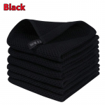 Uus 100% puuvillane n&otilde;udepesulapp &uuml;lipehme imav k&ouml;&ouml;gir&auml;tik kodupuhastuslapp K&ouml;&ouml;git&ouml;&ouml;riistad Vidinad Pesulapp N&otilde;uder&auml;tik 34x34cm 1piece must