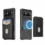 Magsafe kaardihoidja nahast rahakott telefoni&uuml;mbris Google Pixel 9 Pro XL 9A 8A 8 Pro 7A 7 Pro jaoks magnetiline juhtmevaba laadimine p&otilde;rutuskindel kate Google Pixel 9 Pro XL