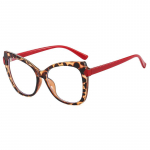 Retro Leopard Ruudukujulised Fotokromaatilised L&uuml;hin&auml;gelikkuse Prillid Naised Mood Tr90 Arvutiprillid Dioptritega 0 -0.5 -1.75 -4.5 -6.0 Myopia-500