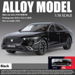 1/18 m&otilde;&otilde;tkava Honda Accord 2024 sulamist auto mudel Simulatsioonheli ja -valgusega Laste m&auml;nguasi Koguobjektid Poiste s&uuml;nnip&auml;evakingitus