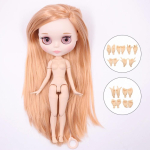ICY DBS blyth nukk 1/6 bjd m&auml;nguasi liigendkeha valge nahk l&auml;ikiv ja matt n&auml;gu 30cm m&uuml;&uuml;gil erihind m&auml;nguasi kingitus anime nukk doll and hands AB