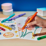 Crayola Clicks pestavad markerid 20 v&auml;rvi brown