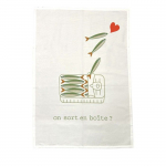 Torchon on sort en bo&icirc;te