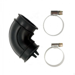 Dishwasher Elbow Hose and Clamps Kit Circulation Pump to Sump WD24x33918 Replace