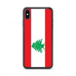 Coque T&eacute;lephone Drapeau Liban &ndash; iPhone XS Max