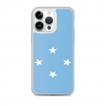 Coque T&eacute;lephone Drapeau &Eacute;tats f&eacute;d&eacute;r&eacute;s de Micron&eacute;sie &ndash; iPhone 14 Pro Max