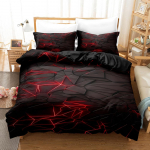 Geomeetriline voodipesukomplekt Mitmev&auml;rvilised Ebakorrap&auml;rased Mustrid Uus Lahe Must &Uuml;he Twin Queen King Suurusega Voodipesu Linane Komplekt Kodu Dekoor Eu Twin 135x200cm