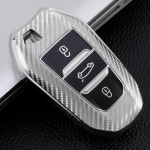 Pehme Tpu auto Smart Key Case t&auml;iskaanega Peugeot 308 408 508 2008 3008 4008 5008 Citroeni jaoks
