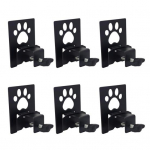 Yousheng 6Pcs Adjustable Non-Slip Mattress Gaskets Metal Mattress Slide Stopper Keep Mattress from Sliding Mattress Holder in Place Gripper Baffle 6pcs