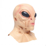 Alien Halloween Costume for Horror Dress up Adults Headgear Head with Neck