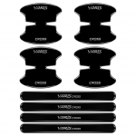 HUDIY uksek&auml;epideme kaitsja, Yaris riie, &Uuml;hildub 10. seeriaga, Must, Uksek&auml;epide, H&otilde;bedane YARIS CROSS must