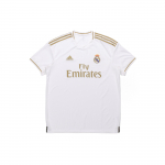 Adidas Real Madrid 2019-2020 Koduv&auml;ljaku F&auml;nniversiooni S&auml;rk Kirjalogo Triipudega Meeste Topp DW4433 XXL