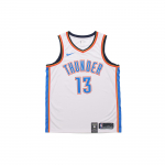 Nike NBA Paul George Association Edition Swingman S&auml;rk, Oklahoma City Thunder Meeste S&auml;rk Valge 864437-104 M
