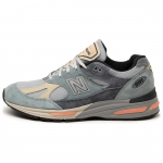 New Balance 991v2 Valmistatud Inglismaal H&otilde;be Sinine Turbulence Meeste Tossud Vaikselt Hall U991SG2 43