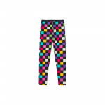 Vans Ruuduline V&auml;rviplokkide Leggingsid Naiste leggingsid V&auml;rvilised VN0007VSBLK S