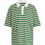 Adidas Originals 80s Oversized Stripe naiste polos&auml;rk, metsaroheline JC6162 L