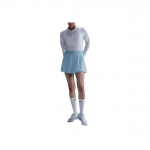 Nike Court Advantage Dri-Fit Mugav Pehme Nahas&otilde;bralik Moodne Vabaaja Seelik Naiste seelikud Mind-Blue FZ6730-422 XL