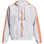 Under Armour v&auml;rviplokkide ja kirjatr&uuml;ki kapuutsiga pikkade varrukatega jakk Naiste jakid Valge 1369845-101 S