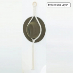 Nordic Style Boho puuvillane rippuvad m&uuml;tsid hoidik Organiseerija N&auml;idik M&uuml;ts Sall Korraldaja Rack Makraam Tapeet M&uuml;tsi riidepuu Seinahoidik