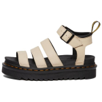 dr. Martens Blaire Nahast Mugavad Paksude Taldadega Moodsad Sandaalid Naiste sandaalid Beež 30706292 37