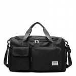 Suure mahutavusega spordikott m&auml;rja/kuiva kingaosaga, Oxfordi kangas, saadaval kohandatud logoga.