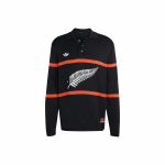 Adidas Originals Kudum Fw25 All Blacks Pikkade varrukatega Polo S&auml;rk Meeste Topid KG4640 L