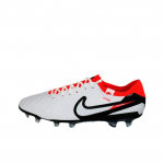 Nike Tiempo Legend 10 Elite Mitmek&uuml;lgsed Mugavad Jalgpallisaapad Meeste Jalgpallisaapad Valge Must Punane FN7276-100 42.5