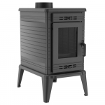 Wood burning cast iron stove KRATKI K10 Turbofan &Oslash; 130 10 kW