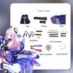 M&auml;ngu Genshin Impact Citlali Cosplay Kost&uuml;&uuml;m Natlan &Ouml;&ouml;tuule Meistrid Citlali Naiste Halloweeni Peo R&otilde;ivastus XL