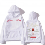 2025 Uus Jennie Kpopi Huppar Jennie Ruby 1. Albumi Laulude Loend R&otilde;ivad Unisex Disain Esteetiline Pullover Jennie Ilus T&uuml;druk Mantra XL